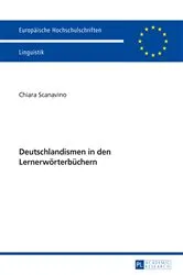 Book cover of Deutschlandismen in den Lernerwoerterbuechern by Chiara Scanavino