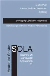 Book cover of Developing Contrastive Pragmatics by Martin Pütz