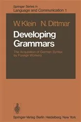 Book cover of Developing Grammars by Willemijn M. Klein
