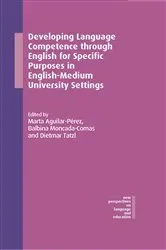 Book cover of Developing Language Competence through English for Specific Purposes in English-Medium University Settings by Unknown