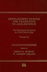 Book cover of Development During the Transition to Adolescence by Megan R. Gunnar