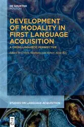 Book cover of Development of Modality in First Language Acquisition by Unknown