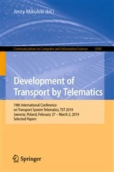 Book cover of Development of Transport by Telematics by Jerzy Mikulski