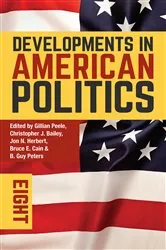 Book cover of Developments in American Politics 8 (8th ed.) by Gillian Peele