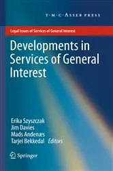 Book cover of Developments in Services of General Interest by Erika Szyszczak