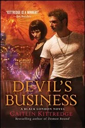 Book cover of Devil's Business by Caitlin Kittredge