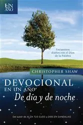 Book cover of Devocional en un año--De día y de noche by Unknown