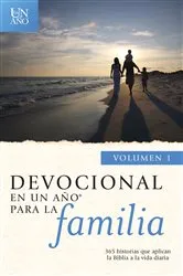 Book cover of Devocional en un año para la familia volumen 1 by Children's Bible Hour