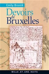 Book cover of Devoirs de Bruxelles by Emily Brontë