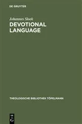 Book cover of Devotional Language by Unknown