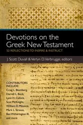 Book cover of Devotions on the Greek New Testament by J. Scott Duvall