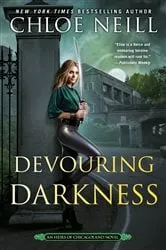 Book cover of Devouring Darkness by Chloe Neill