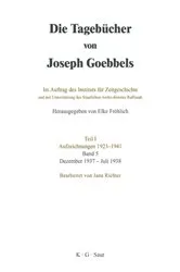 Book cover of Dezember 1937 - Juli 1938 by Institut für Zeitgeschichte
