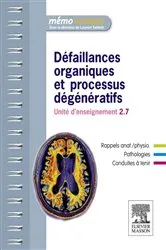 Book cover of Défaillances organiques et processus dégénératifs by Larry Bensoussan