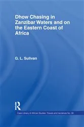 Book cover of Dhow Chasing in Zanzibar Waters by Captain G.L. Sullivan