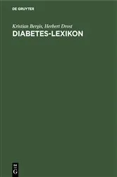 Book cover of Diabetes-Lexikon by Kristian Bergis