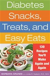 Book cover of Diabetes Snacks, Treats, and Easy Eats by N/A