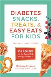 Book cover of Diabetes Snacks, Treats, & Easy Eats for Kids by Barbara Grunes