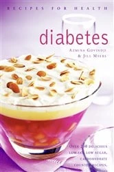 Book cover of Diabetes (Text Only) (Recipes for Health) by Azmina Govindji