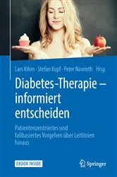 Book cover of Diabetes-Therapie – informiert entscheiden by Lars Kihm