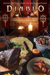 Book cover of Diablo: The Official Cookbook by Andy Lunique