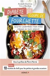 Book cover of Diabète et coups de fourchette by Annabelle Schachmes