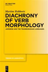 Book cover of Diachrony of Verb Morphology by Martine Robbeets