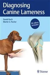 Book cover of Diagnosing Canine Lameness by Daniel Koch