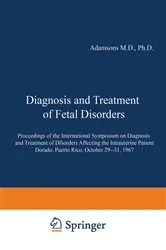 Book cover of Diagnosis and Treatment of Fetal Disorders by Karlis Adamsons