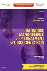 Book cover of Diagnosis, Management, and Treatment of Discogenic Pain E-Book by Kapural MD, PhD, Leonardo