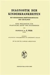 Book cover of Diagnostik der Kinderkrankheiten mit besonderer Berücksichtigung des Säuglings (5th ed.) by Emil Feer