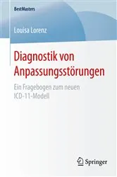 Book cover of Diagnostik von Anpassungsstörungen by Louisa Lorenz