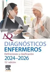 Book cover of Diagnósticos enfermeros. Definiciones y clasificación. 2024-2026 (13th ed.) by NANDA NANDA International