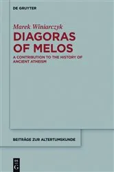 Book cover of Diagoras of Melos by Marek Winiarczyk