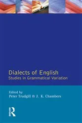 Book cover of Dialects of English by Peter Trudgill