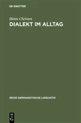 Book cover of Dialekt im Alltag by Helen Christen