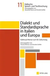 Book cover of Dialekt und Standardsprache in Italien und Europa by Annette Schiller