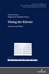 Book cover of Dialog der Kuenste: by Joanna Jablkowska