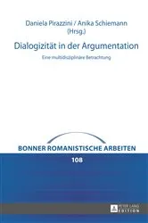 Book cover of Dialogizitaet in der Argumentation by Daniela Pirazzini