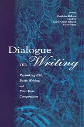 Book cover of Dialogue on Writing by Geraldine DeLuca