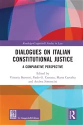 Book cover of Dialogues on Italian Constitutional Justice by Vittoria Barsotti