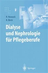 Book cover of Dialyse und Nephrologie für Pflegeberufe by Rainer Nowack