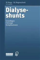 Book cover of Dialyseshunts by W. Hepp