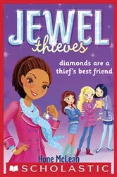 Book cover of Diamonds Are a Thief's Best Friend (Jewel Society #2) by Hope McLean