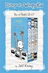Book cover of Diary of a Wimpy Kid Box of Books 15-17 by Jeff Kinney