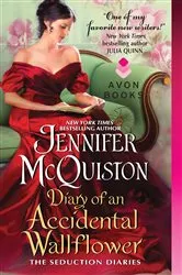 Book cover of Diary of an Accidental Wallflower by Jennifer McQuiston