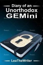 Book cover of Diary of an Unorthodox GEMini by LeaTheWriter
