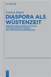 Book cover of Diaspora als Wüstenzeit by Carsten Ziegert