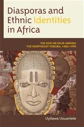 Book cover of Diasporas and Ethnic Identities in Africa by Uyilawa Usuanlele