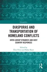 Book cover of Diasporas and Transportation of Homeland Conflicts by Élise Féron
